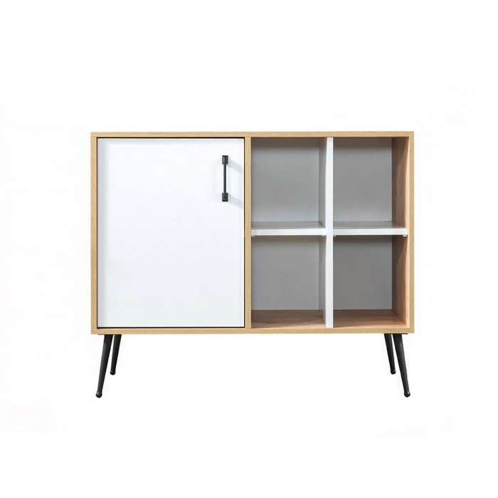 Hanah Home Şile 4111 Consola Roble Zafiro y Blanco Hanah Home Şile 4111 Consola Roble Zafiro y Blanco